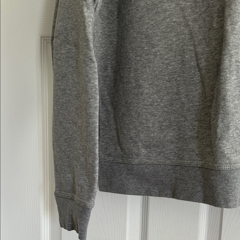 Nike Men's Heather Gray Crewneck Sweater - Picture 7 of 7